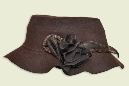 Brown hat