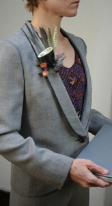 Gray Pantsuit